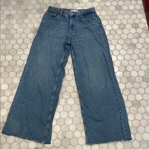 Bershka Baggy Blue  & Wide Leg Jeans